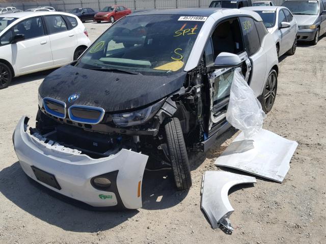WBY1Z4C54EV274450 - 2014 BMW I3 REX WHITE photo 2