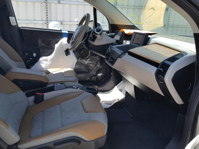 WBY1Z4C54EV274450 - 2014 BMW I3 REX WHITE photo 5