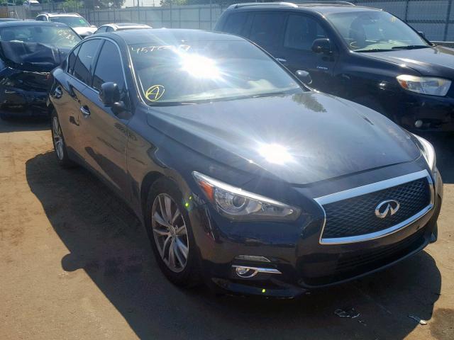 JN1BV7AR3FM398017 - 2015 INFINITI Q50 BASE BLACK photo 1