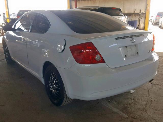 JTKDE167X70177980 - 2007 TOYOTA SCION TC WHITE photo 3