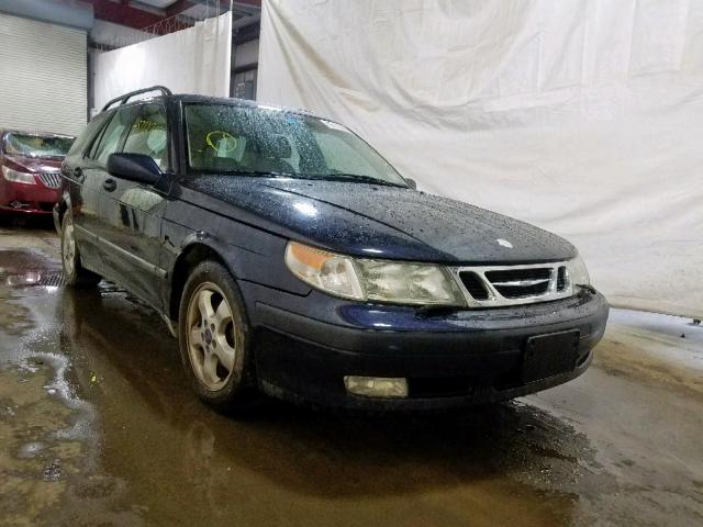 YS3EF58Z613051645 - 2001 SAAB 9-5 SE BLUE photo 1