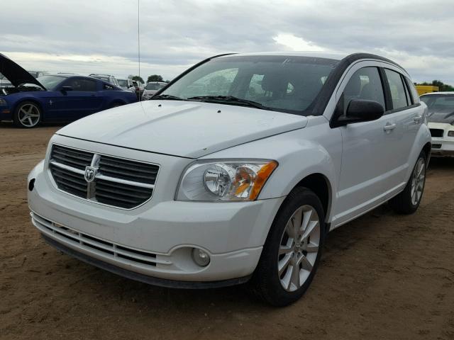 1B3CB5HA0BD222035 - 2011 DODGE CALIBER HE WHITE photo 2