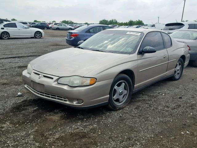 2G1WW12E239229404 - 2003 CHEVROLET MONTE CARL თაფლისფერი ფოტო 2