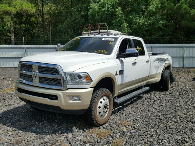 3C63RRKL3DG615861 - 2013 RAM 3500 LONGH WHITE photo 2