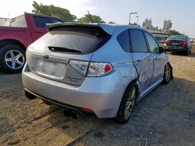 JF1GR7E6XDG816002 - 2013 SUBARU IMPREZA WR SILVER photo 4