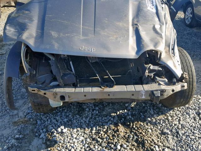 1J4GL48K34W118592 - 2004 JEEP LIBERTY SP TAN photo 7