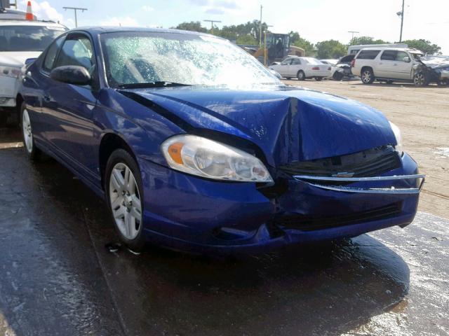 2G1WK16K179230612 - 2007 CHEVROLET MONTE CARL BLUE photo 1