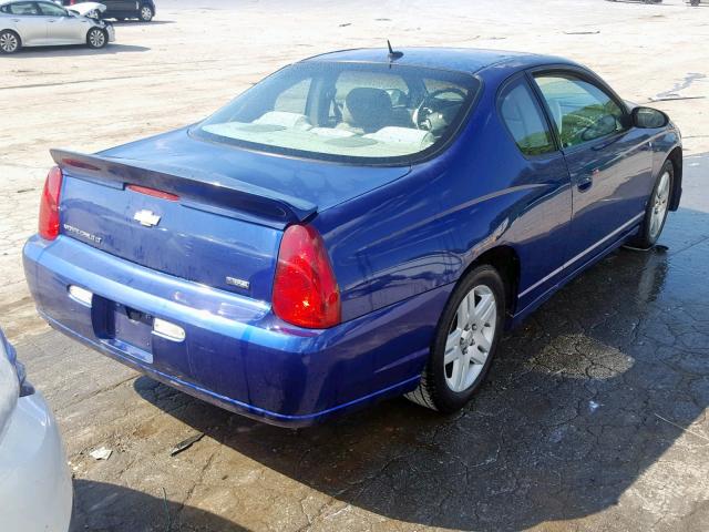 2G1WK16K179230612 - 2007 CHEVROLET MONTE CARL BLUE photo 4