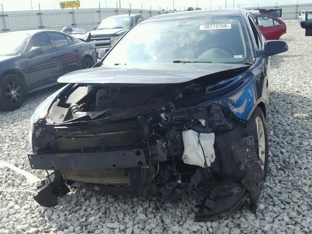 1G1ZE5E79BF340252 - 2011 CHEVROLET MALIBU LTZ 黑色 照片 9