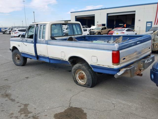 1FTHX26G2LKA79677 - 1990 FORD F250 TWO TONE photo 3