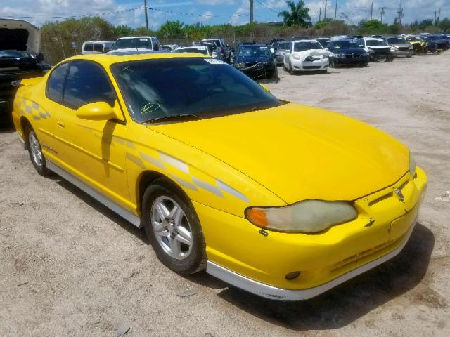 2G1WX15K729334999 - 2002 CHEVROLET MONTE CARL YELLOW photo 1