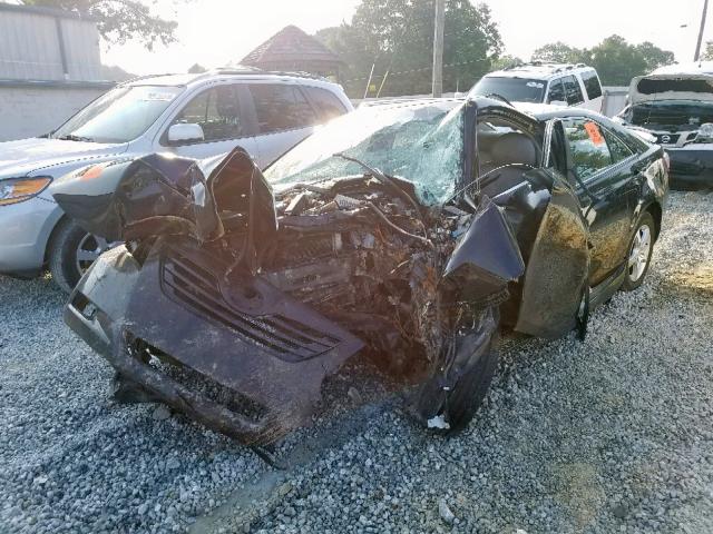 4T1BE46K17U583574 - 2007 TOYOTA CAMRY NEW BLACK photo 2