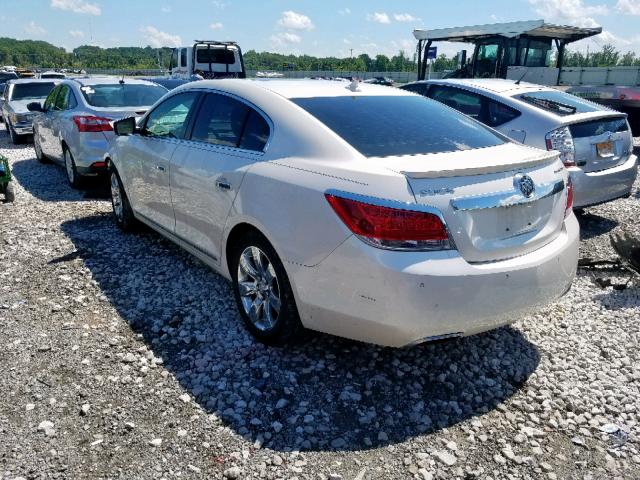 1G4GD5E32CF149641 - 2012 BUICK LACROSSE P WHITE photo 3