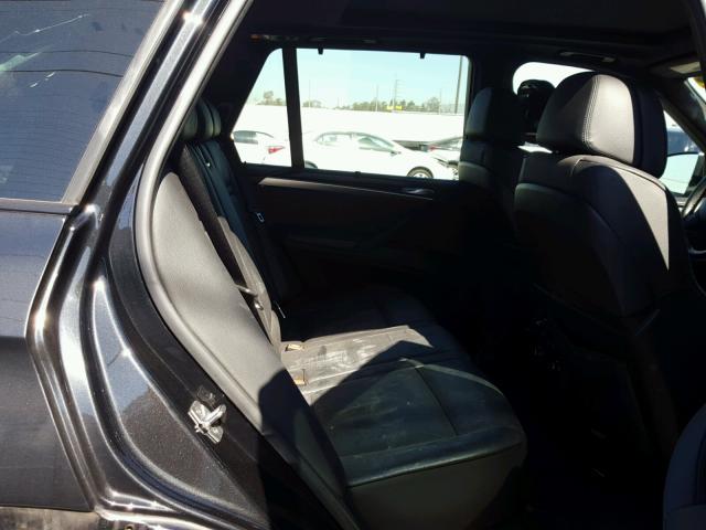 5UXZV8C52BL418171 - 2011 BMW X5 XDRIVE5 BLACK photo 6