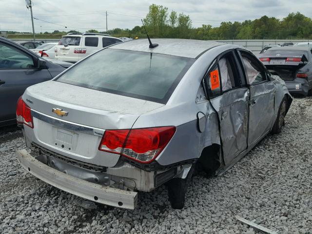 1G1PA5SG3D7135255 - 2013 CHEVROLET CRUZE LS SILVER photo 4