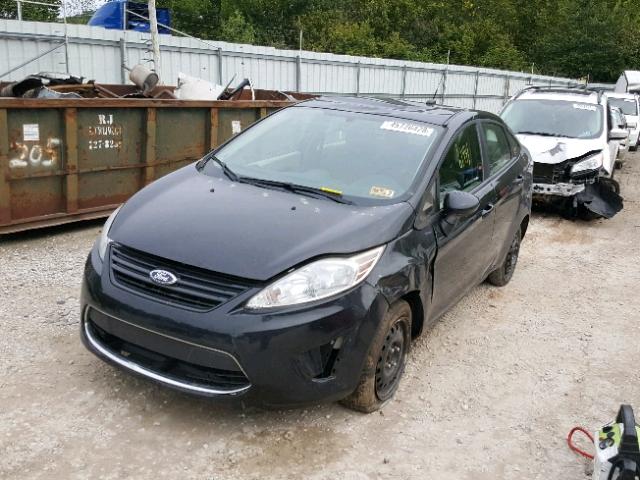 3FADP4AJ2BM228227 - 2011 FORD FIESTA S BLACK photo 2