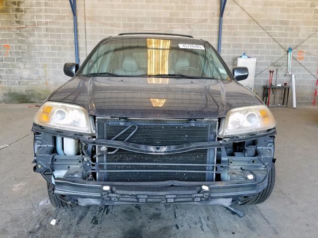 2HNYD18636H523100 - 2006 ACURA MDX TOURIN BLUE photo 9