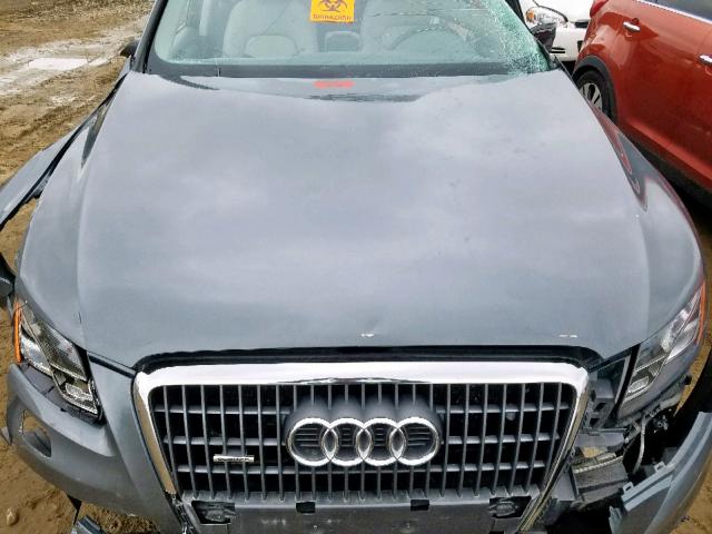 WA1VFCFP9CA067876 - 2012 AUDI Q5 PRESTIG GRAY photo 7