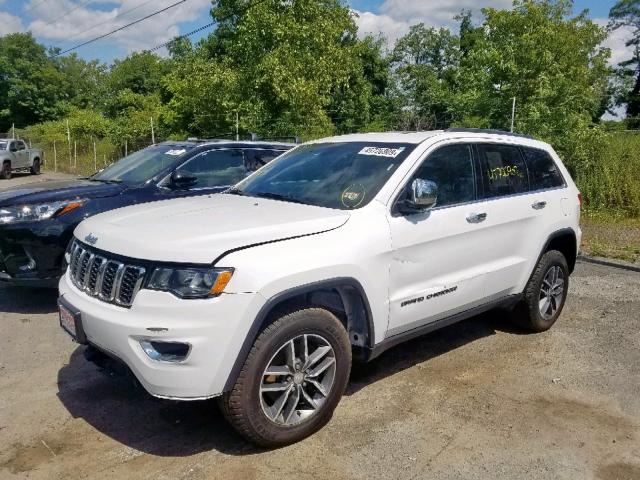 1C4RJFBG5HC852498 - 2017 JEEP GRAND CHER WHITE photo 2