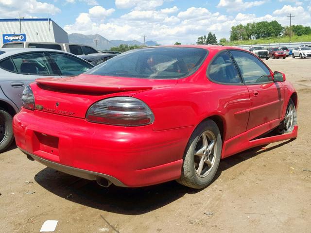1G2WP12K5YF181488 - 2000 PONTIAC GRAND PRIX RED photo 4