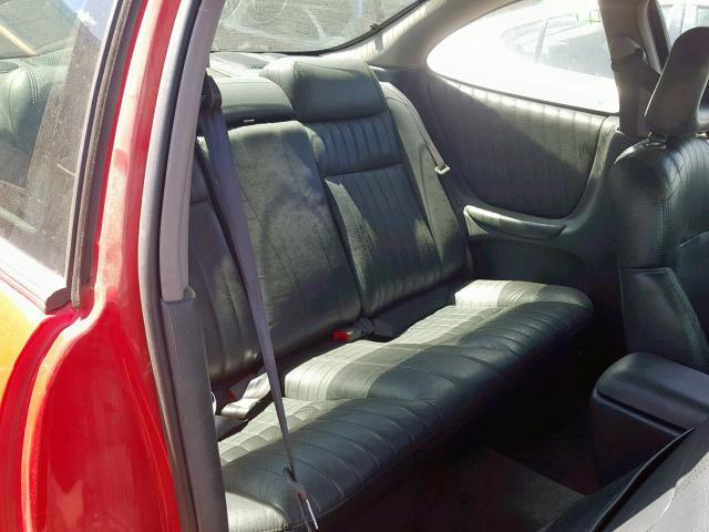 1G2WP12K5YF181488 - 2000 PONTIAC GRAND PRIX RED photo 6
