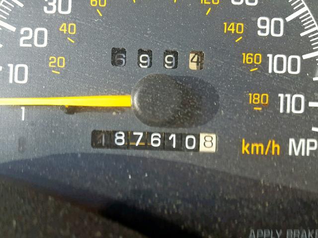 1G2WP12K5YF181488 - 2000 PONTIAC GRAND PRIX RED photo 8