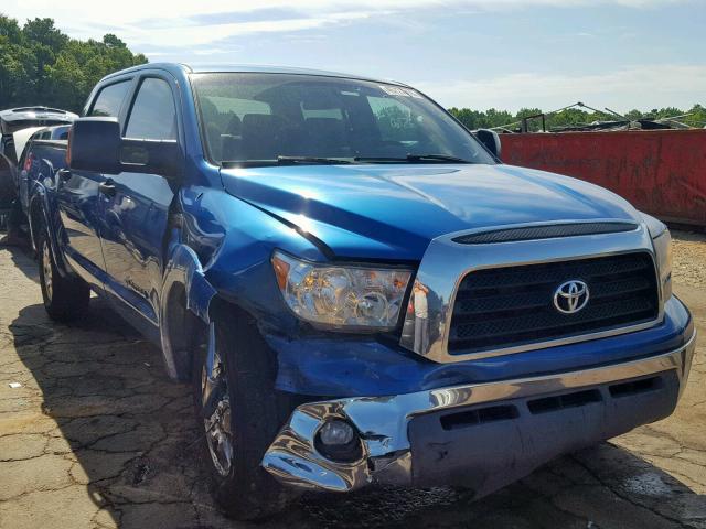 5TBEV54178S476755 - 2008 TOYOTA TUNDRA CRE BLUE photo 1