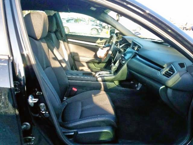 19XFC2F86KE008821 - 2019 HONDA CIVIC SPOR BLACK photo 5