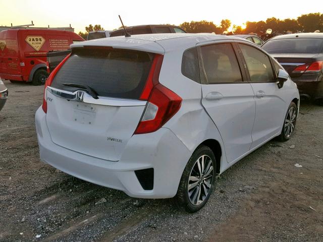 JHMGK5H7XGX034969 - 2016 HONDA FIT EX WHITE photo 4