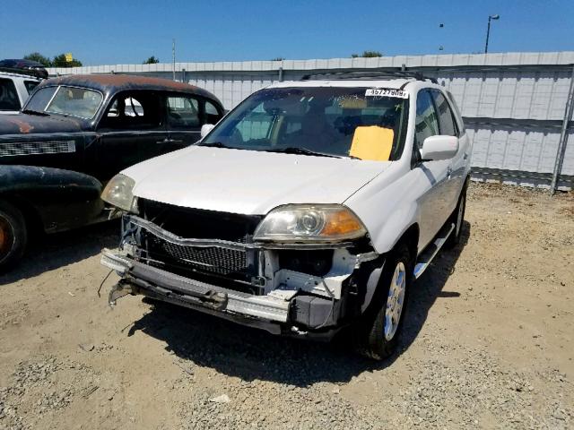 2HNYD18896H536211 - 2006 ACURA MDX TOURIN WHITE photo 2