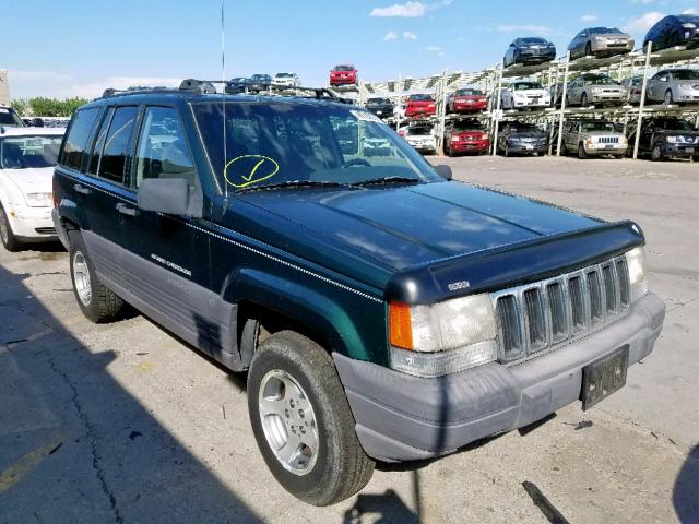 1J4FX58S5VC559990 - 1997 JEEP GRAND CHER GREEN photo 1