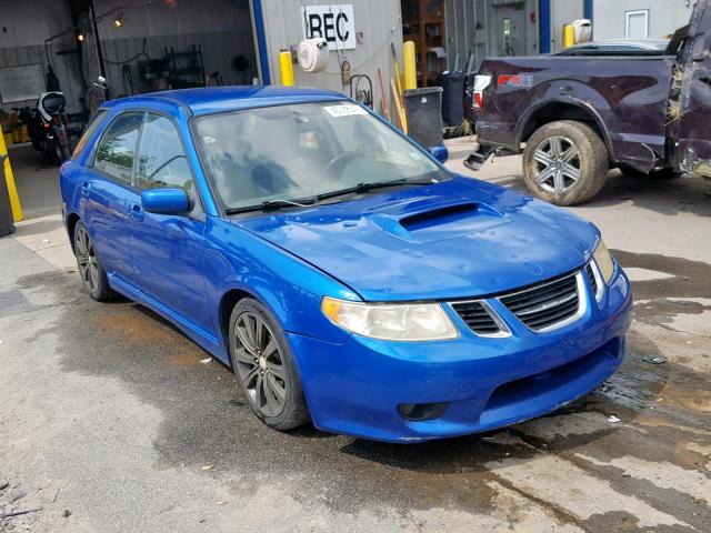 JF4GG22695G055111 - 2005 SAAB 9-2 AERO BLUE photo 1