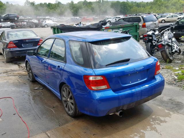 JF4GG22695G055111 - 2005 SAAB 9-2 AERO BLUE photo 3