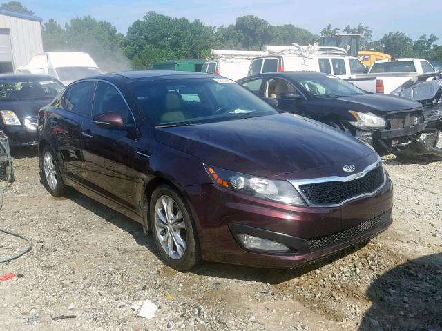 5XXGN4A79CG040714 - 2012 KIA OPTIMA EX BURGUNDY photo 1