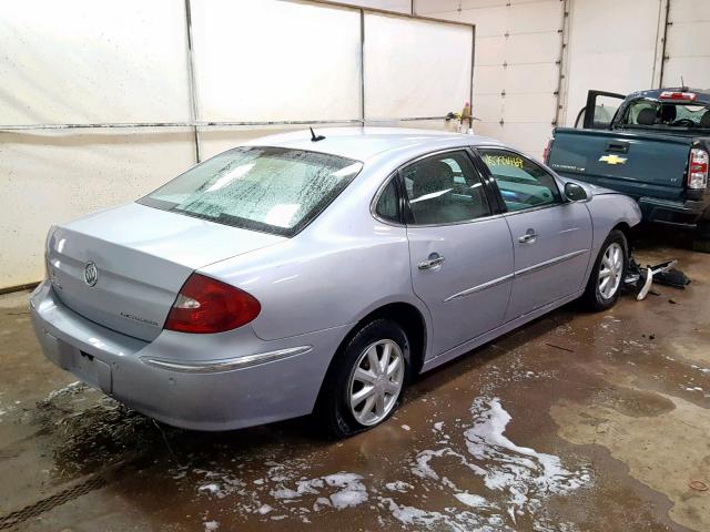 2G4WD582X61182932 - 2006 BUICK LACROSSE C SILVER photo 4