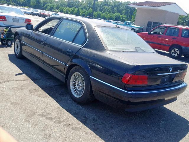 WBAGJ0348YDD73544 - 2000 BMW 750 IL BLACK photo 3