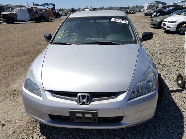 1HGCM56105A133195 - 2005 HONDA ACCORD DX SILVER photo 9