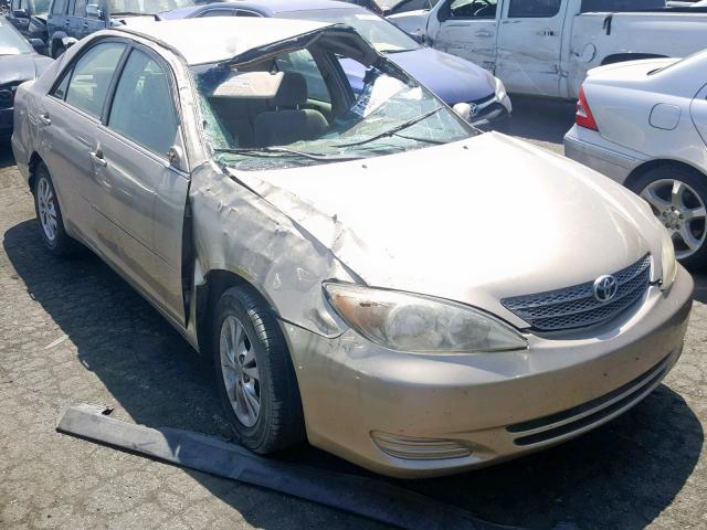 4T1BF32K64U573132 - 2004 TOYOTA CAMRY LE BEIGE photo 1