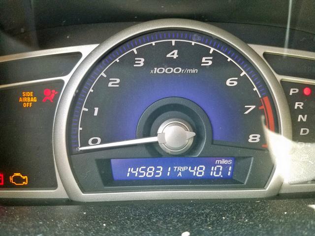 2HGFA16919H344482 - 2009 HONDA CIVIC EXL 灰色 照片 8