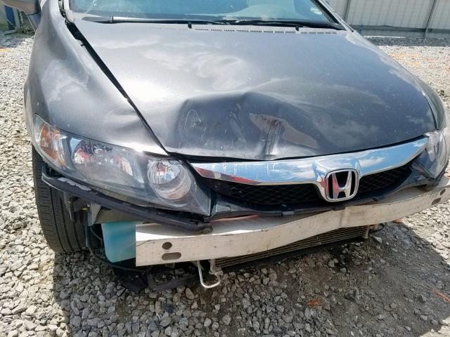 2HGFA16919H344482 - 2009 HONDA CIVIC EXL 灰色 照片 9