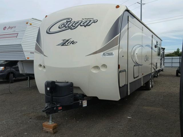 4YDT33R21HV500805 - 2017 KEYSTONE COUGAR BEIGE photo 2