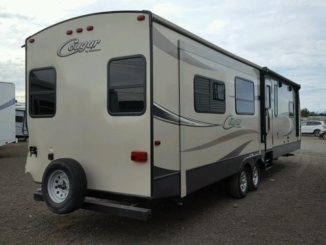 4YDT33R21HV500805 - 2017 KEYSTONE COUGAR BEIGE photo 4