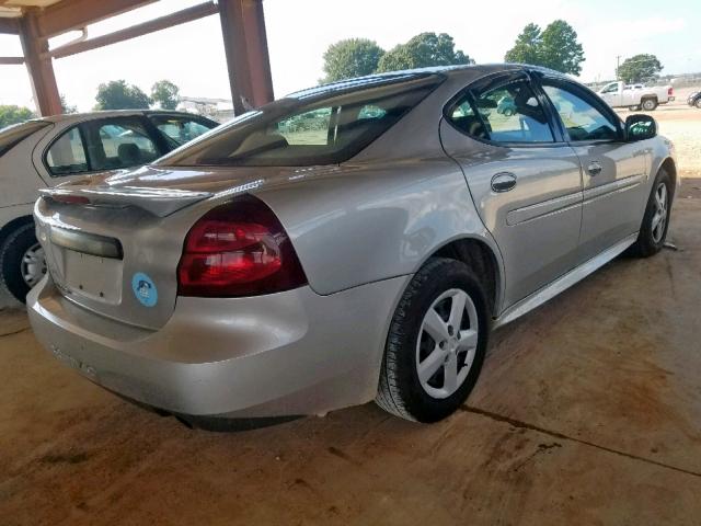 2G2WP552071222523 - 2007 PONTIAC GRAND PRIX GRAY photo 4