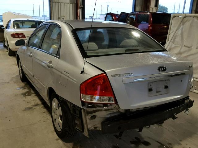 KNAFE121875436774 - 2007 KIA SPECTRA EX SILVER photo 3