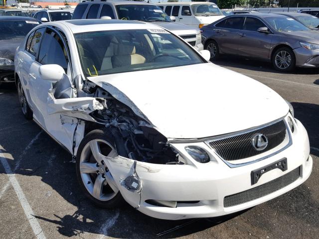 JTHBE96S370014264 - 2007 LEXUS GS 350 WHITE photo 1