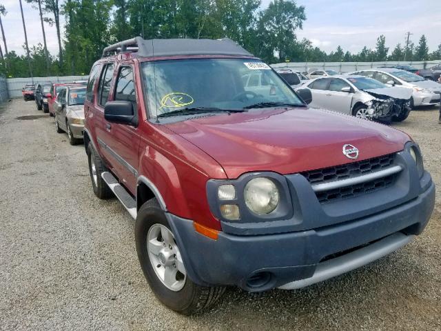 5N1ED28T94C629793 - 2004 NISSAN XTERRA XE BURGUNDY photo 1