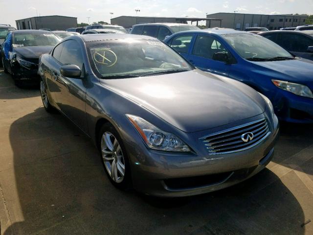 JN1CV6EK9AM104883 - 2010 INFINITI G37 BASE SILVER photo 1