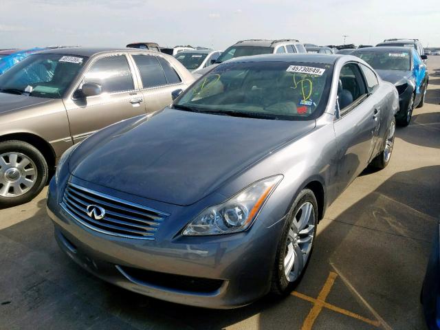 JN1CV6EK9AM104883 - 2010 INFINITI G37 BASE SILVER photo 2