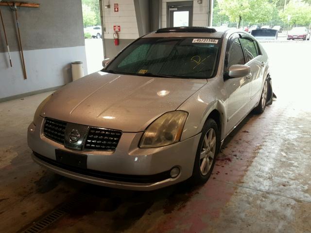 1N4BA41E66C848016 - 2006 NISSAN MAXIMA SE SILVER photo 2