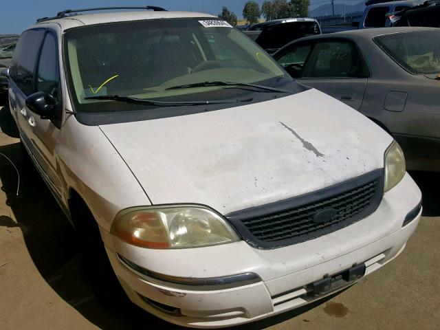 2FMZA52492BB50557 - 2002 FORD WINDSTAR S WHITE photo 1